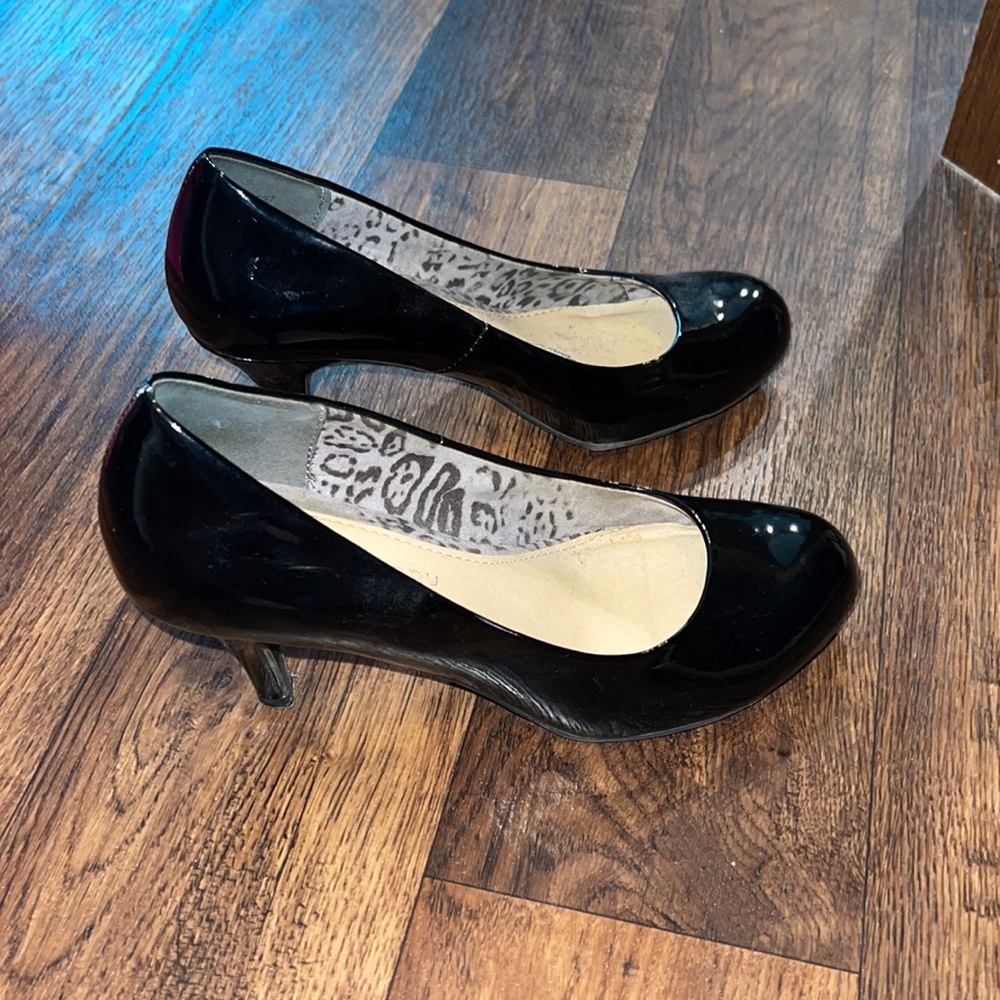 Black high heels